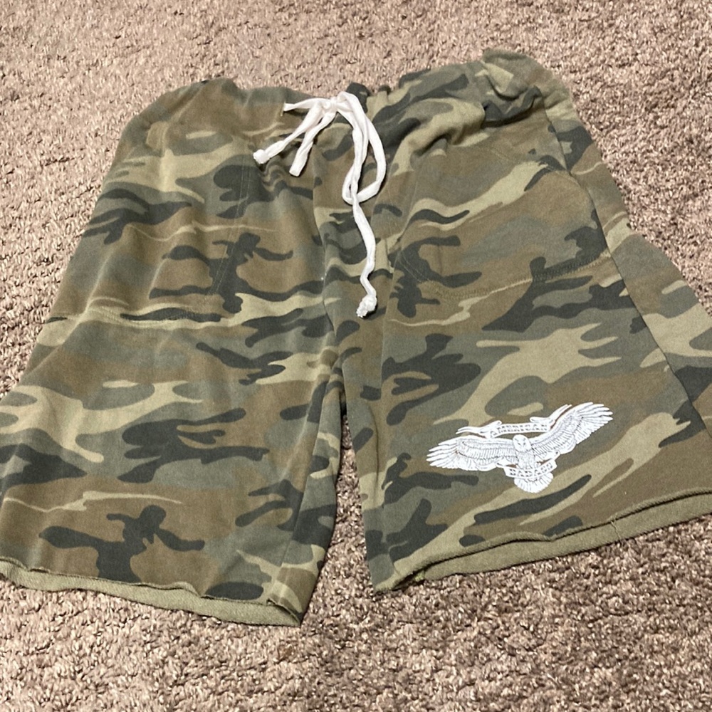 Kid Rock knee length cut off sweatpants-Size L